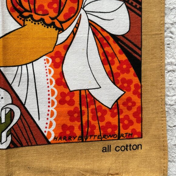 Yorkshire Pudding Souvenir Cotton Kitchen Towel Wall Hanging - Picture 6 of 11